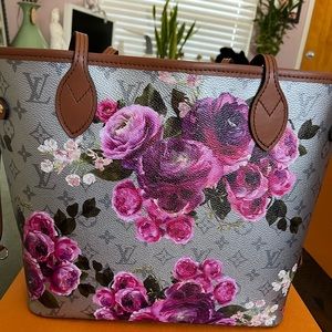 Brand new Neverfull MM with pouch